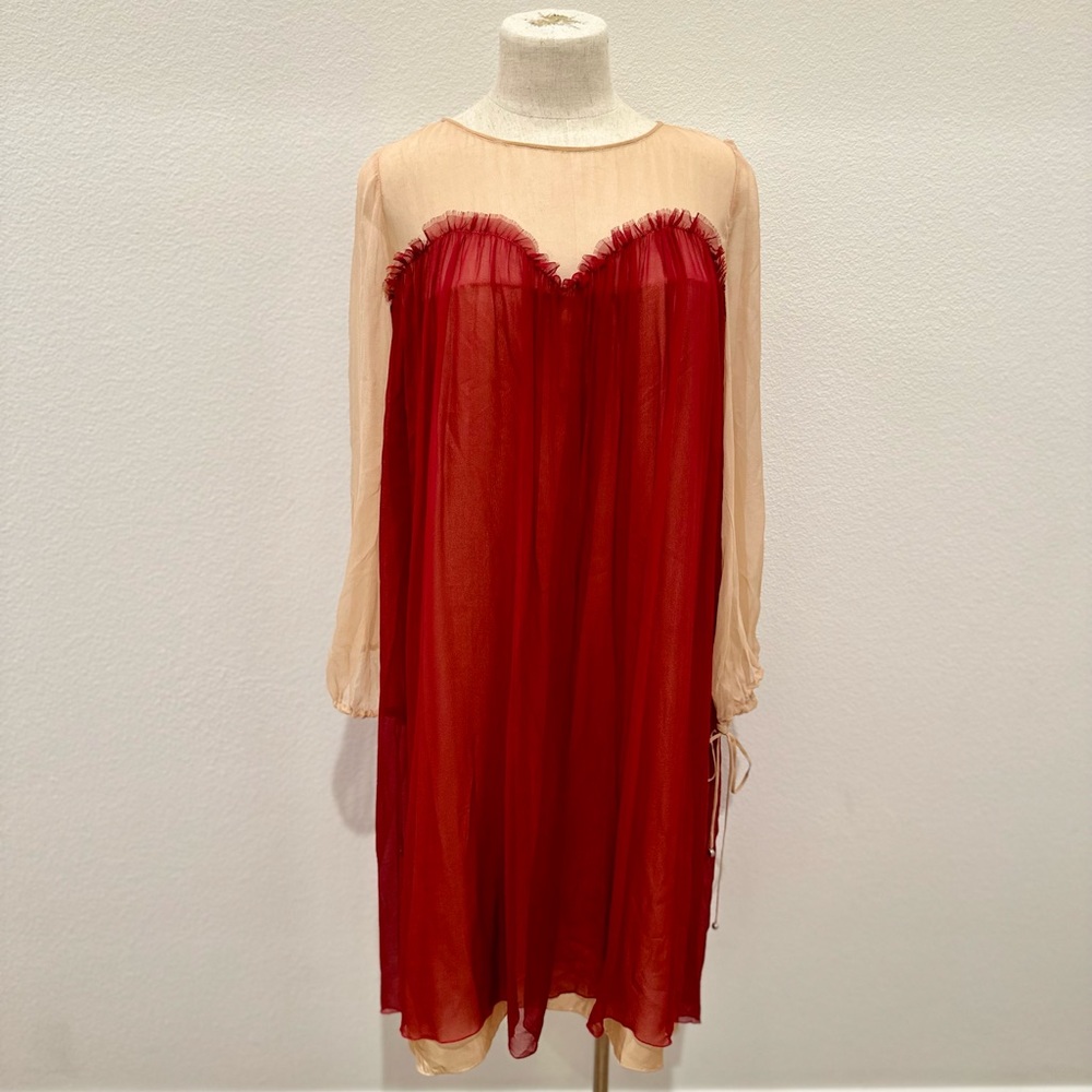 Custom Chiffon Dress